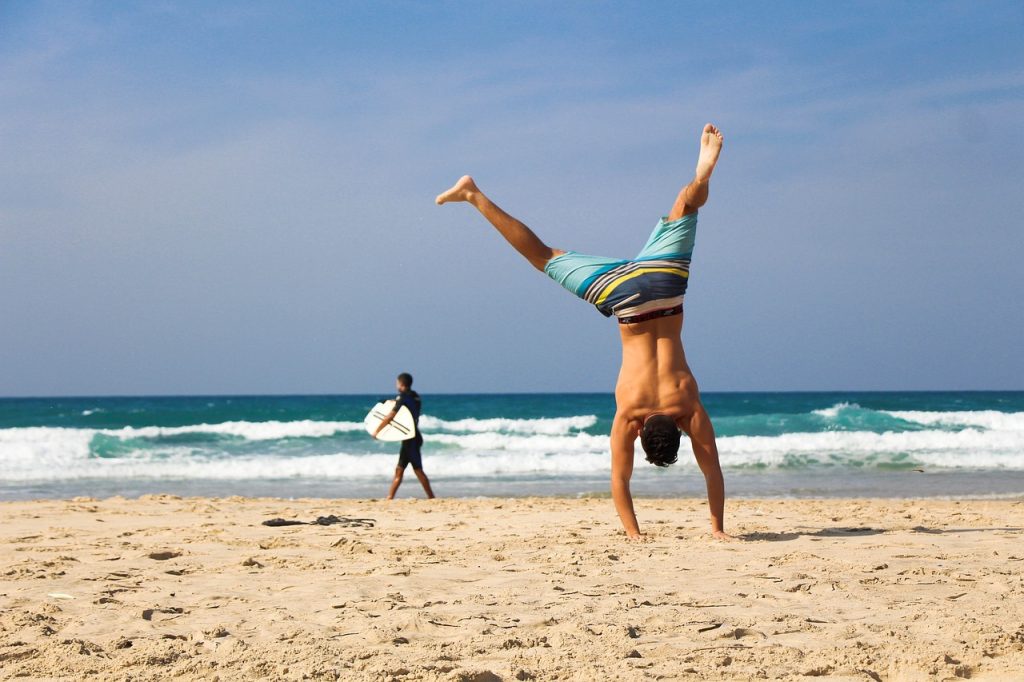 Enjoy sandy beaches.  Beautiful beach